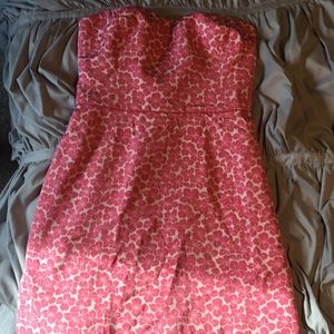 Strapless Pink Loft Dress